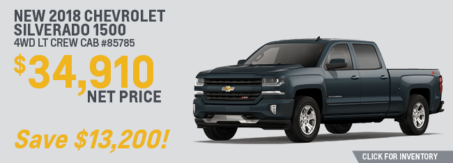 2018 Chevrolet Silverado 1500 4WD Crew Cab